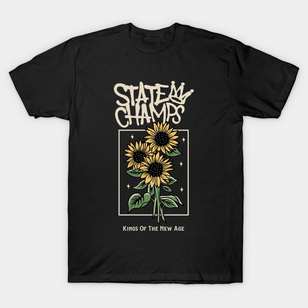 State Champs Around the World and Back T-Shirt by NEW ANGGARA